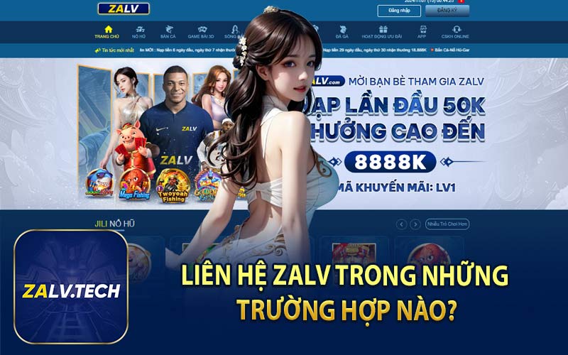 Liên Hệ ZALV Trong Những Trường Hợp Nào?