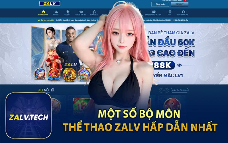 Một Số Bộ Môn Thể Thao ZALV Hấp Dẫn Nhất