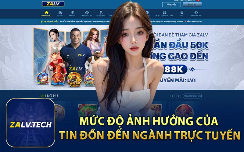 Mức Độ Ảnh Hưởng Của Tin Đồn Đến Ngành Trực Tuyến