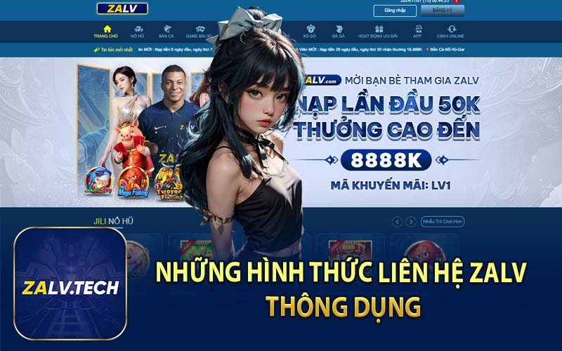 Những Hình Thức Liên Hệ ZALV Thông Dụng